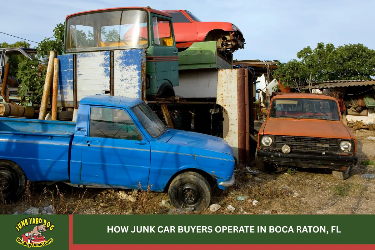 How Junk Car Buyers Operate in Boca Raton, FL