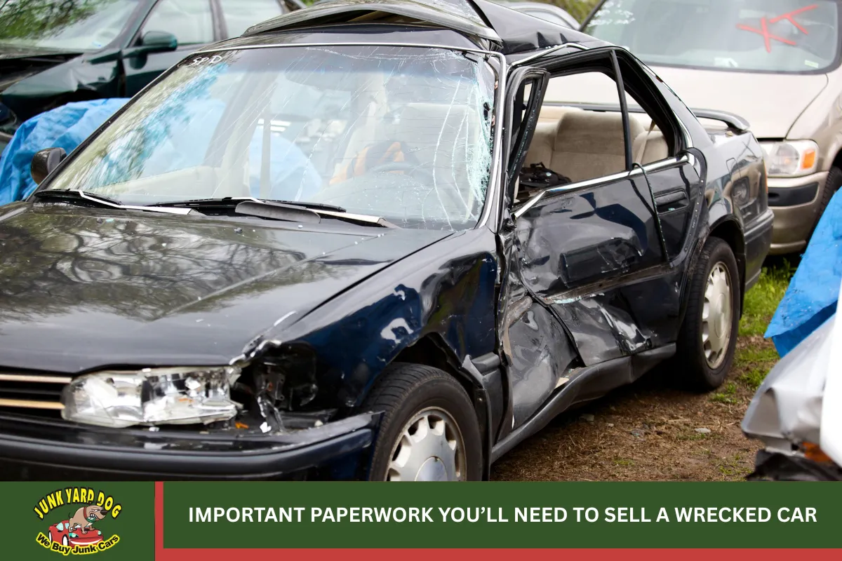 Important Paperwork You’ll Need to Sell a Wrecked Car