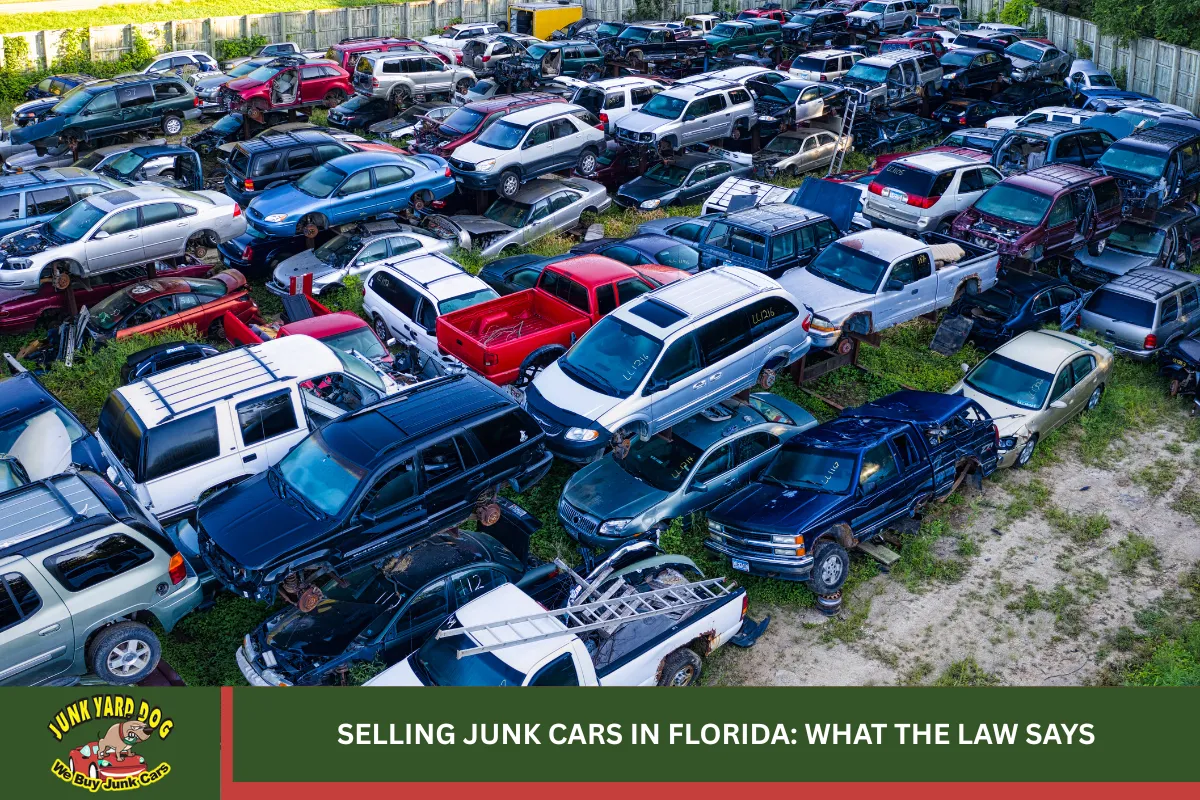 Selling Junk Cars in Florida: What the Law Says