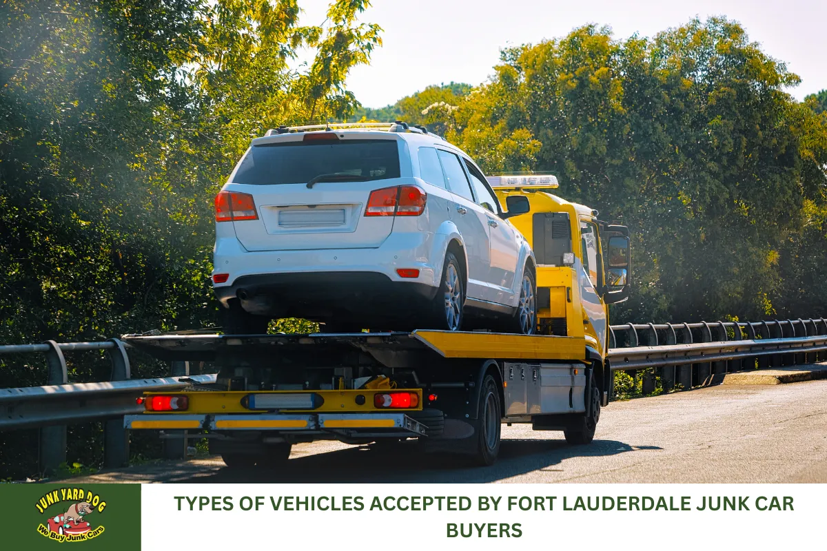 Types of Vehicles Accepted by Fort Lauderdale Junk Car Buyers