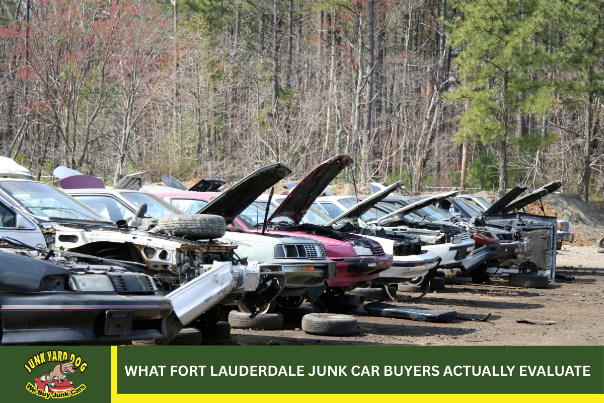 What Fort Lauderdale Junk Car Buyers Actually Evaluate
