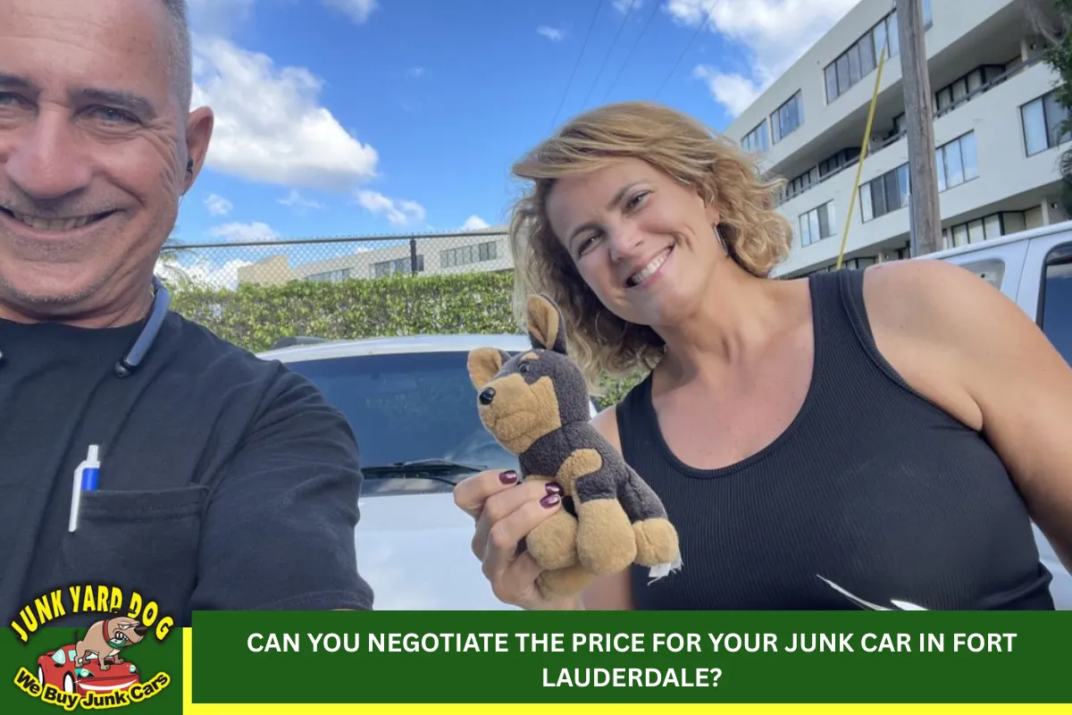 Can You Negotiate the Price for Your Junk Car in Fort Lauderdale?