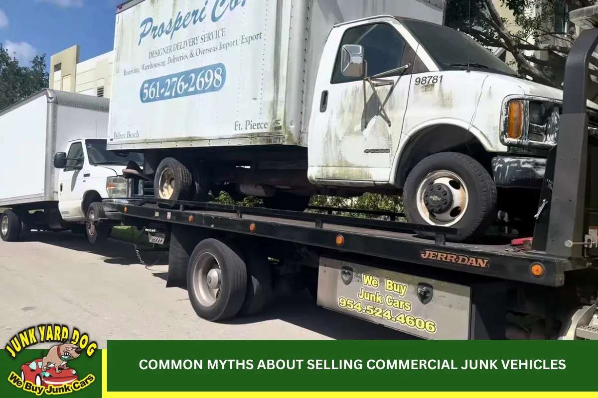 Common Myths About Selling Commercial Junk Vehicles