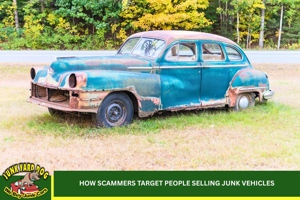 How Scammers Target People Selling Junk Vehicles