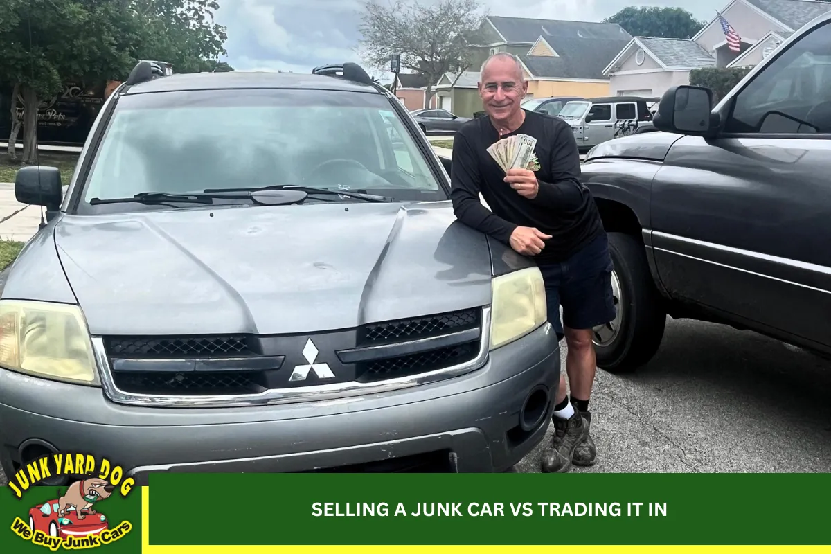 Selling a Junk Car vs Trading It In