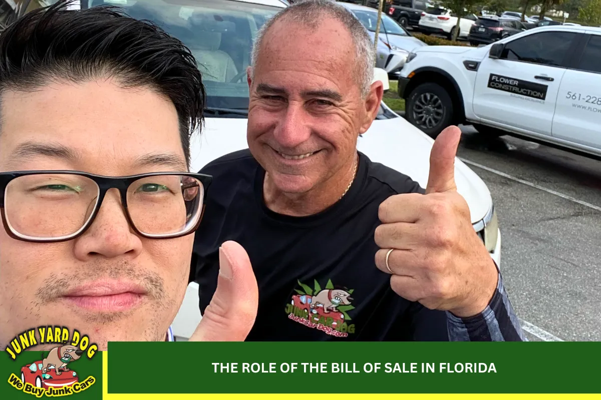 The Role of the Bill of Sale in Florida